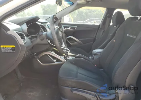 2016 Hyundai Veloster из США, поврежденный, VIN KMHTC6AD3GU270914